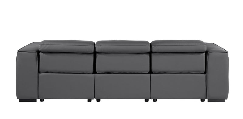 1224 - 3-Piece Modular Power Reclining Sofa In With 3 Power Recliners & Power Headrests