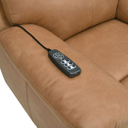 Chavis - Power Motion Recliner With USB & Power Headrest - Brown - R&R Furniture Gallery (Fountain Valley, CA)