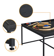 Vinny - Wood Grain Coffee Table Set With Raised Edges - R&R Furniture Gallery (Fountain Valley, CA)