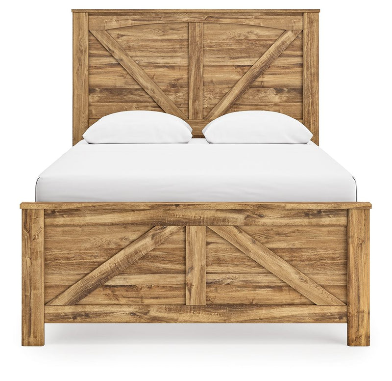 Maystonna - Crossbuck Panel Bed - R&R Furniture Gallery (Fountain Valley, CA)