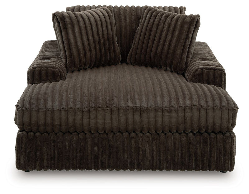 Midnight-Madness - Oversized Chaise - R&R Furniture Gallery (Fountain Valley, CA)