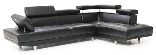 Comfort sectional from Glory Furniture's Riveredge collection, featuring plush seating and modern design in a stationary sectional sofa.