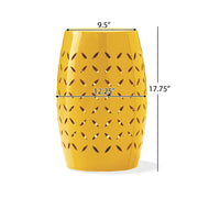 Outdoor Side Table With Barrel Shape - R&R Furniture Gallery (Fountain Valley, CA)