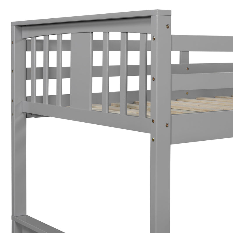 Solid Construction Bunk Bed & Ladder - R&R Furniture Gallery (Fountain Valley, CA)