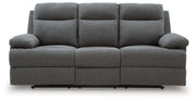 Side-Swipe - Reclining Sofa With Drop Down Table - R&R Furniture Gallery (Fountain Valley, CA)