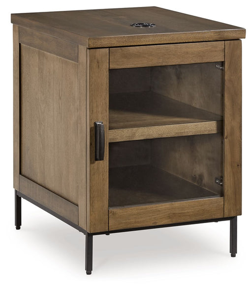 Torlanta - Chair Side End Table - Brown - R&R Furniture Gallery (Fountain Valley, CA)