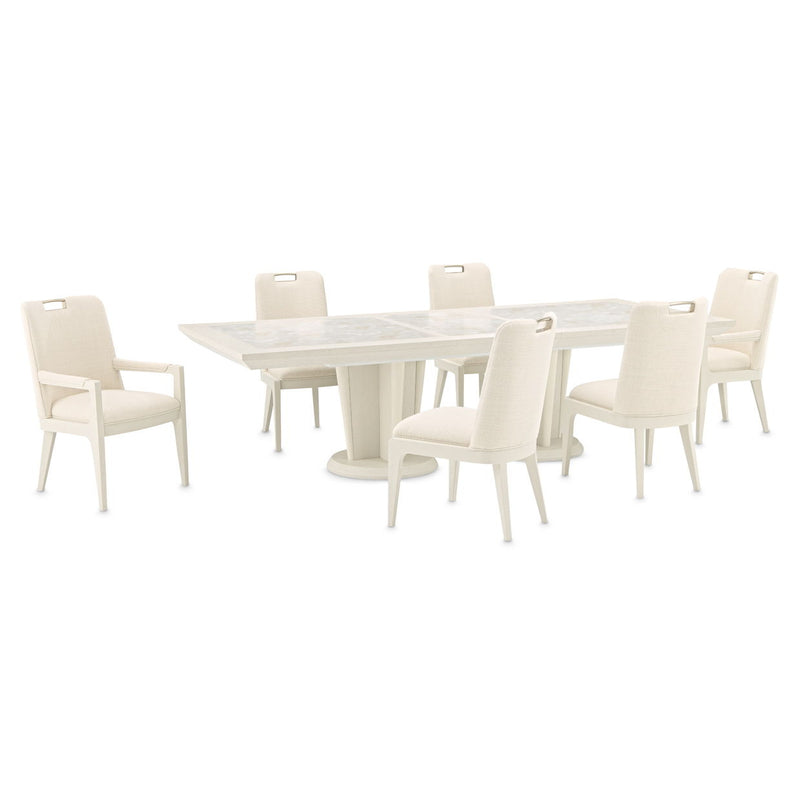 Scotts Square - Chaise - Cornsilk / Light Champagne