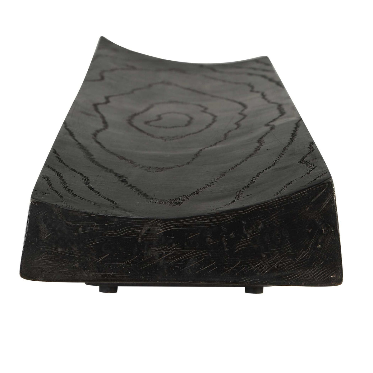 Ciaran - Indoor-Outdoor Wooden Tray - Black