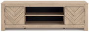 Cayboni - LG TV Stand With Fireplace Option - R&R Furniture Gallery (Fountain Valley, CA)