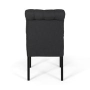 Broxton - Tuft Dining Rolltop Chairs With Button Tufted Backrest (Set of 2) - R&R Furniture Gallery (Fountain Valley, CA)