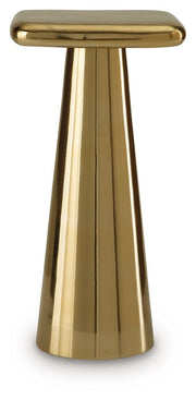 Dallenburg - Accent Table - Gold Finish - R&R Furniture Gallery (Fountain Valley, CA)