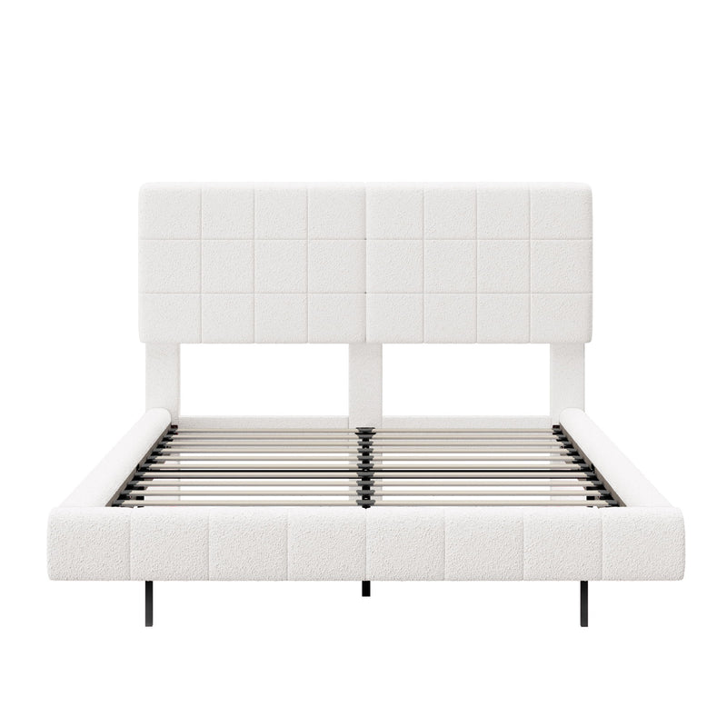 Floating Bed With Light, Soft Touch Surface - R&R Furniture Gallery (Fountain Valley, CA)