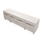 Marin - Media Cabinet - Beige - R&R Furniture Gallery (Fountain Valley, CA)