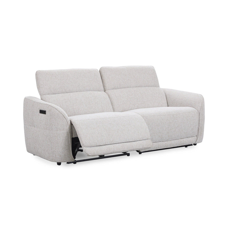 Ostend - Upholstered Power Recliner Sofa - Gray - R&R Furniture Gallery (Fountain Valley, CA)