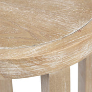 Bedford - Round Accent Table - Reclaimed Wheat - R&R Furniture Gallery (Fountain Valley, CA)