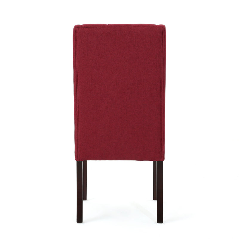 Sophisticated Tufted Dining Chair With High Back Design - R&R Furniture Gallery (Fountain Valley, CA)