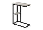 Accent Table, C - Shaped, Marble Look Contemporary & Modern Convenient Design - R&R Furniture Gallery (Fountain Valley, CA)