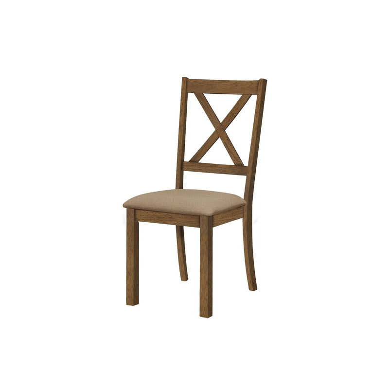 Dining Chair Side, Upholstered For Dining Room, Transitional (Set of 2) - R&R Furniture Gallery (Fountain Valley, CA)