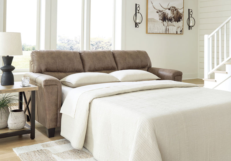 Navi - Queen Sofa Sleeper - Fossil - R&R Furniture Gallery (Fountain Valley, CA)