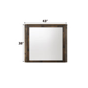 Elettra - Mirror - Rustic Walnut - R&R Furniture Gallery (Fountain Valley, CA)