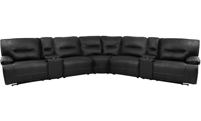 Spartacus - Power Reclining Sectional - R&R Furniture Gallery (Fountain Valley, CA)