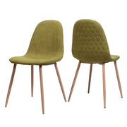 Elegant Dining Chair Set With Fabric - R&R Furniture Gallery (Fountain Valley, CA)