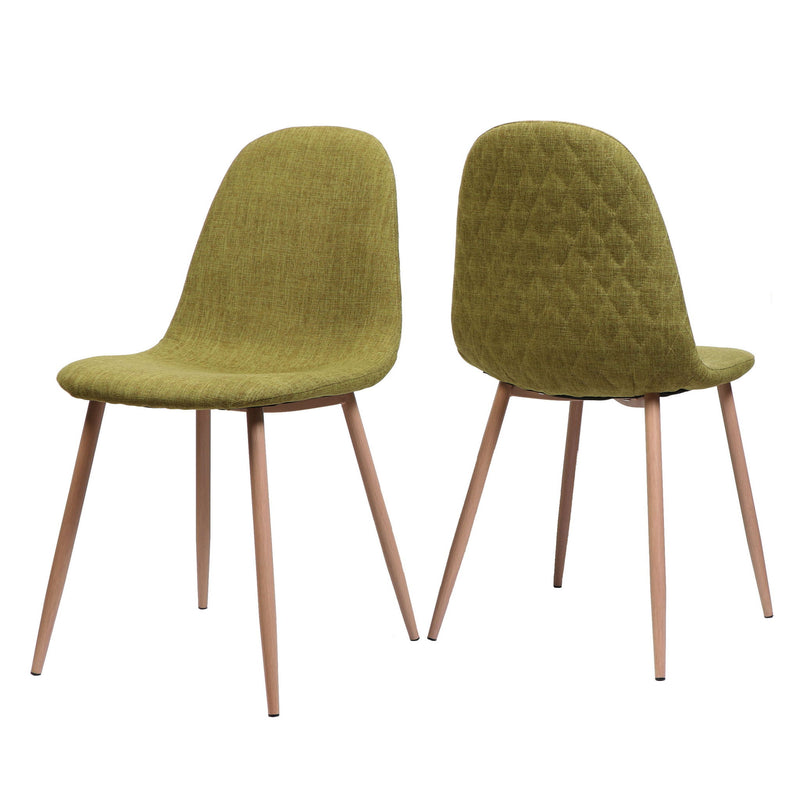 Elegant Dining Chair Set With Fabric - R&R Furniture Gallery (Fountain Valley, CA)