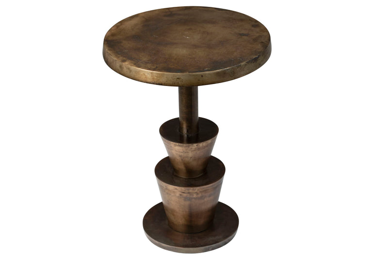 Kenway - Side Table - Antique Brass