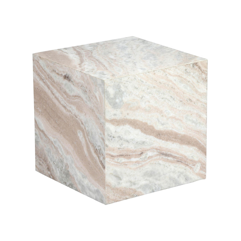Keira - Marble Side Table - R&R Furniture Gallery (Fountain Valley, CA)