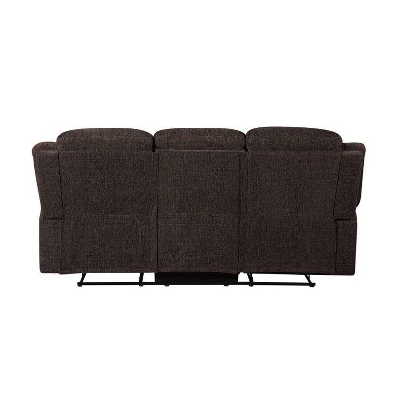Madden - Motion Sofa - Brown Chenille - R&R Furniture Gallery (Fountain Valley, CA)