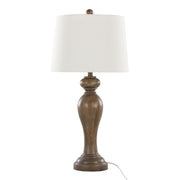 Set of two Lumi Source Peppa contemporary table lamps with sleek design, featuring cylindrical shades and modern bases.