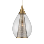 Big Drip - 1 Light Pendant - Brass