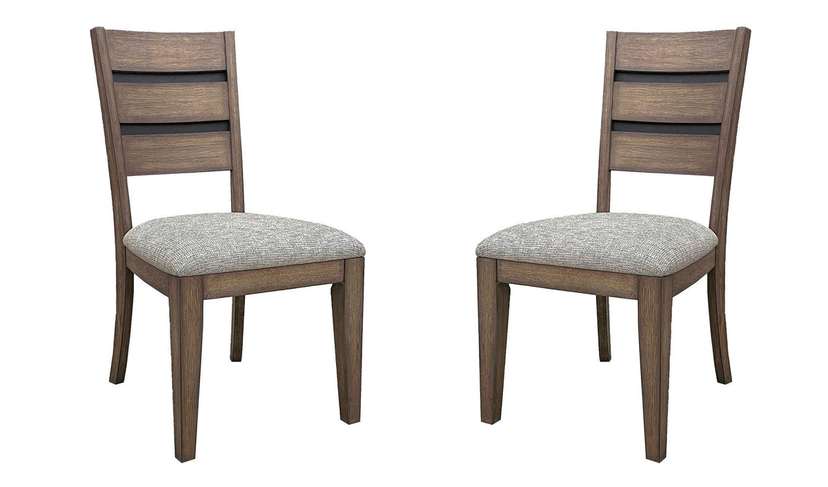 Cedar Fork - Dining Chair (Set of 2) - Smoked Arabica - R&R Furniture Gallery (Fountain Valley, CA)