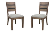 Cedar Fork - Dining Chair (Set of 2) - Smoked Arabica - R&R Furniture Gallery (Fountain Valley, CA)