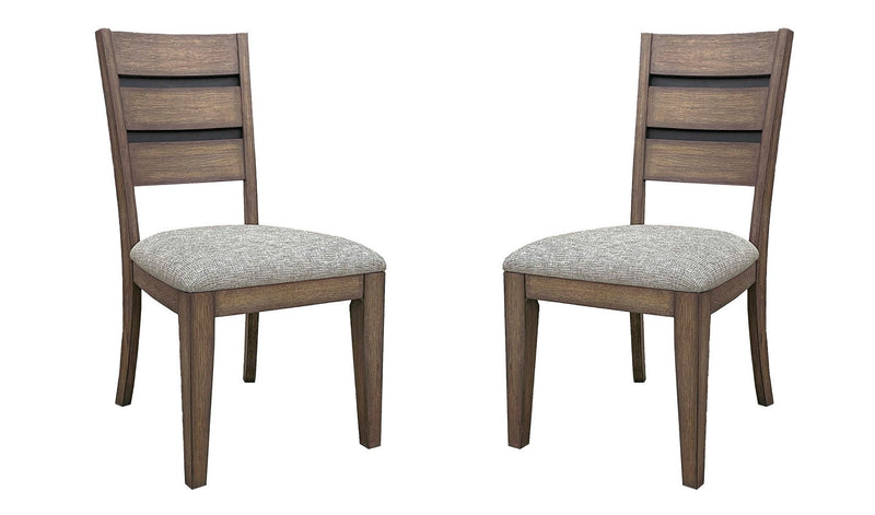 Cedar Fork - Dining Chair (Set of 2) - Smoked Arabica - R&R Furniture Gallery (Fountain Valley, CA)
