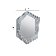Nysa - Accent Mirror - Mirrored & Faux Crystals - R&R Furniture Gallery (Fountain Valley, CA)