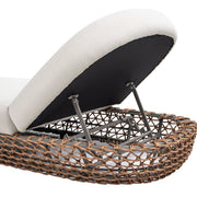 Willow - Sunbrella Upholstered Patio Lounger - R&R Furniture Gallery (Fountain Valley, CA)