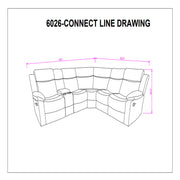 Sectional Sofa With Recline And Storage - R&R Furniture Gallery (Fountain Valley, CA)