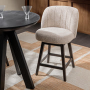 Della - Swivel Counter Stool - R&R Furniture Gallery (Fountain Valley, CA)