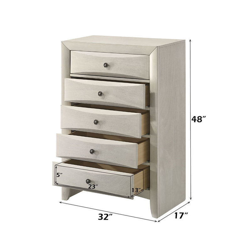 Ramondi - Chest - Antique White - R&R Furniture Gallery (Fountain Valley, CA)