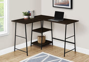 Computer Desk, Home Office, Corner, Storage Shelves, L Shape, Work, Laptop, Contemporary, Modern - R&R Furniture Gallery (Fountain Valley, CA)