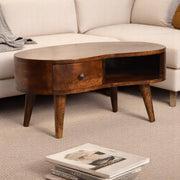 Wave Coffee Table With 1 Drawer - R&R Furniture Gallery (Fountain Valley, CA)