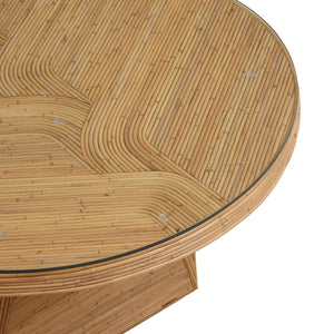 Caren - Oval Dining Table - Natural