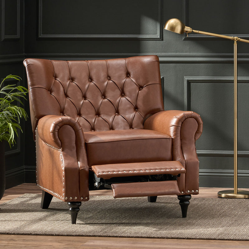 Classic Style Push Back Chair - R&R Furniture Gallery (Fountain Valley, CA)