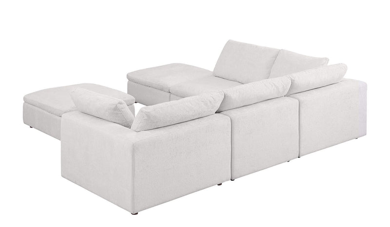 1100 - 6-Piece 3-Seat Sectional (Italian Fabric)