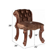 Vendome - Vanity Stool - R&R Furniture Gallery (Fountain Valley, CA)