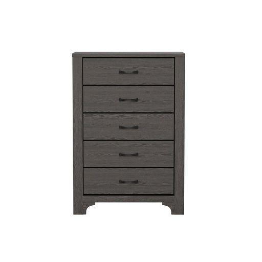 5 Drawer Dresser - Gray / Brown - R&R Furniture Gallery (Fountain Valley, CA)