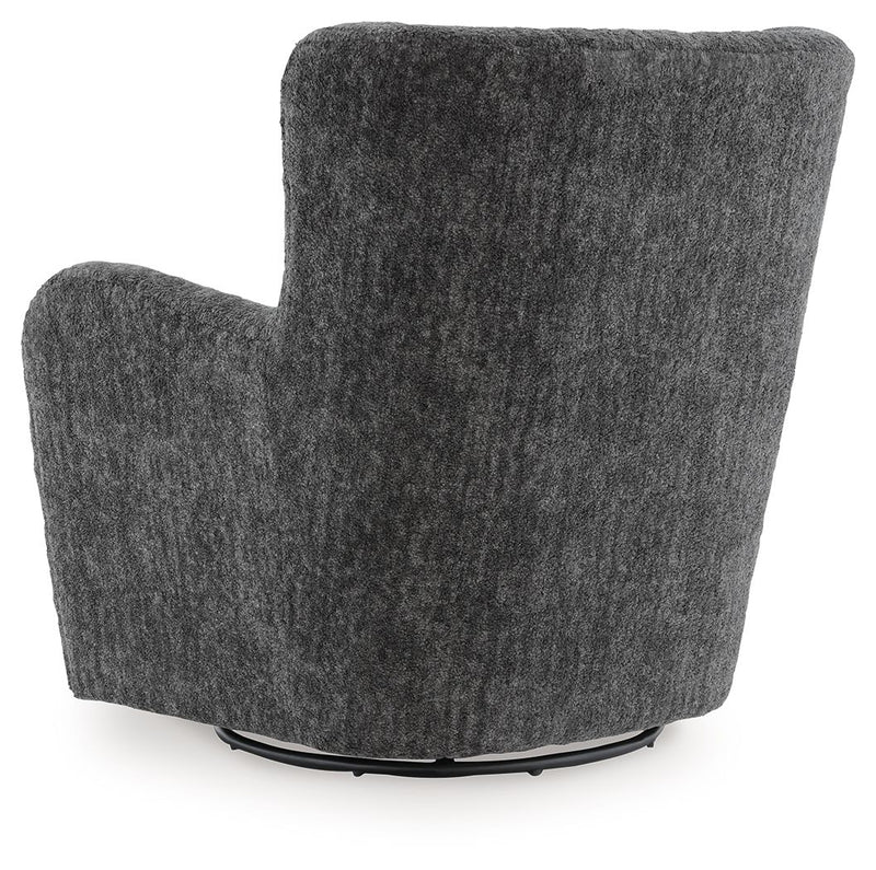 Rowenburg - Swivel Glider Accent Chair - R&R Furniture Gallery (Fountain Valley, CA)