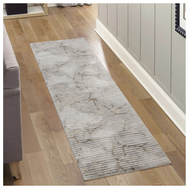 Geometrix - Rug With Geometric 3D Effect - R&R Furniture Gallery (Fountain Valley, CA)