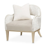 Yvette - Accent Chair - Porcini / Medium Champagne - R&R Furniture Gallery (Fountain Valley, CA)